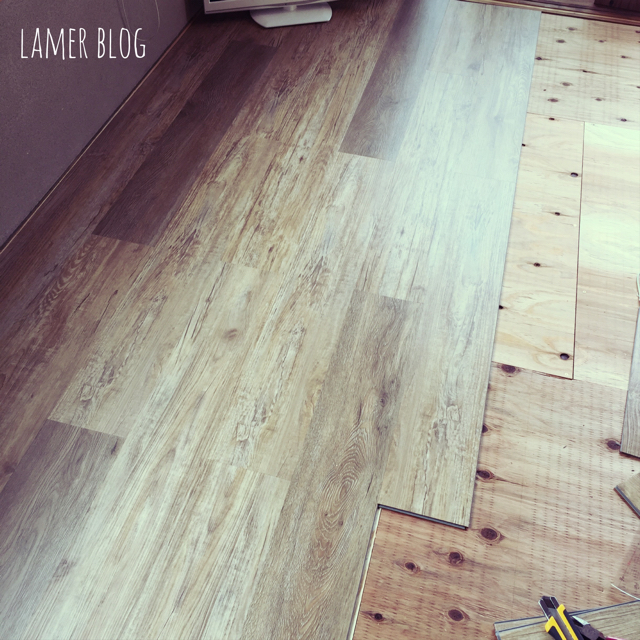 ジーロックフローリングを使って畳から床へdiyしました Lamer Blog Diy Handmade